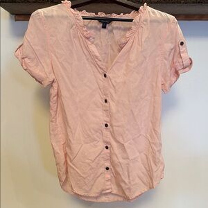 Peachy pink light top